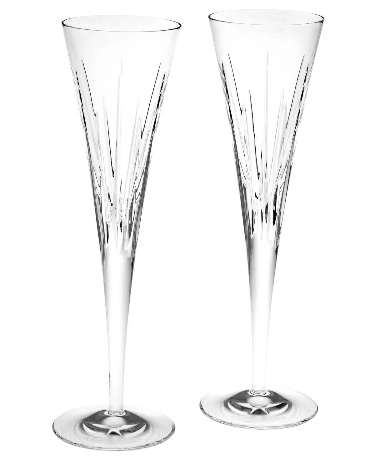 Reed & Barton Soho Toasting Flute Pair, Set Of 2 In Clear