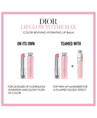 DIOR Lip Glow To The Max Hydrating Color Reviver Balm - Macy's