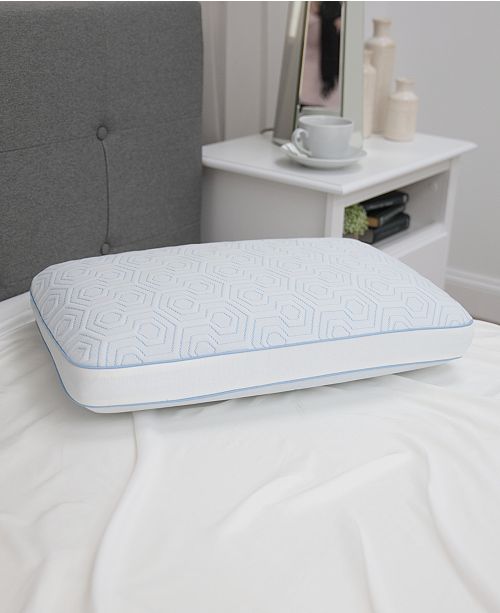 Arctic Gusset GelInfused Memory Foam Pillow with Cool Coat