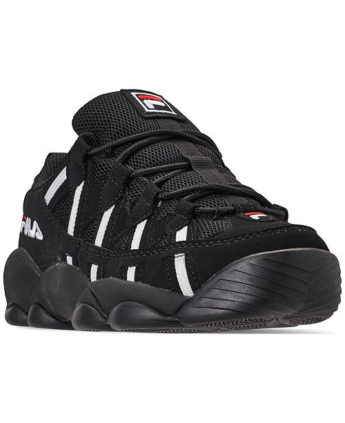 Fila Men S Spaghetti Low Basketball Sneakers From Finish Line