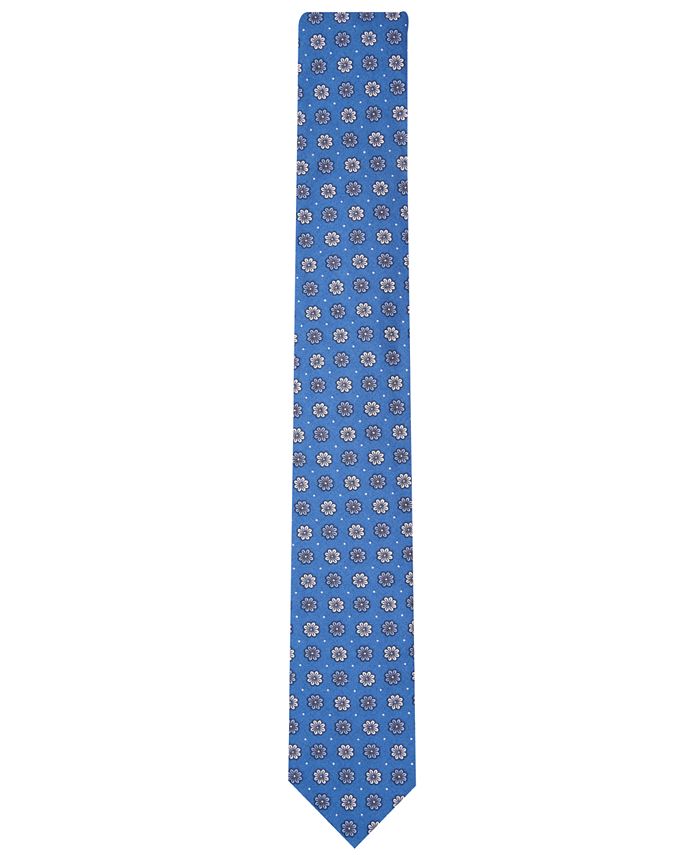 Bar III Men's Daisy Dot Skinny Tie, Created for Macy's - Macy's