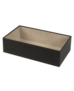 Wolf Designs 4" Deep Jewelry Tray In Black