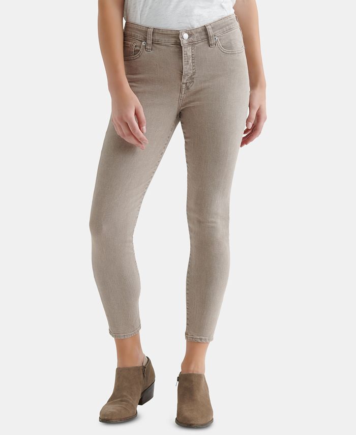 Lucky Brand Ava Mid-Rise Skinny Ankle Jeans - Macy's