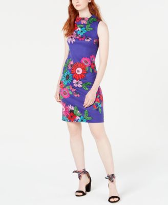 Trina Turk - Floral-Print Sheath Dress
