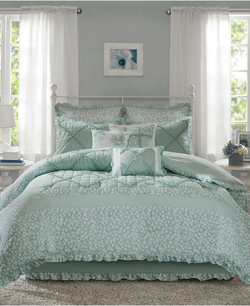 Madison Park Mindy 9 Pc Cotton Bedding Sets Reviews Bed In A
