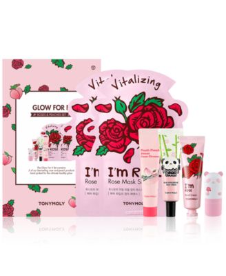 TONYMOLY - 6-Pc. Glow For It Roses & Peaches Set