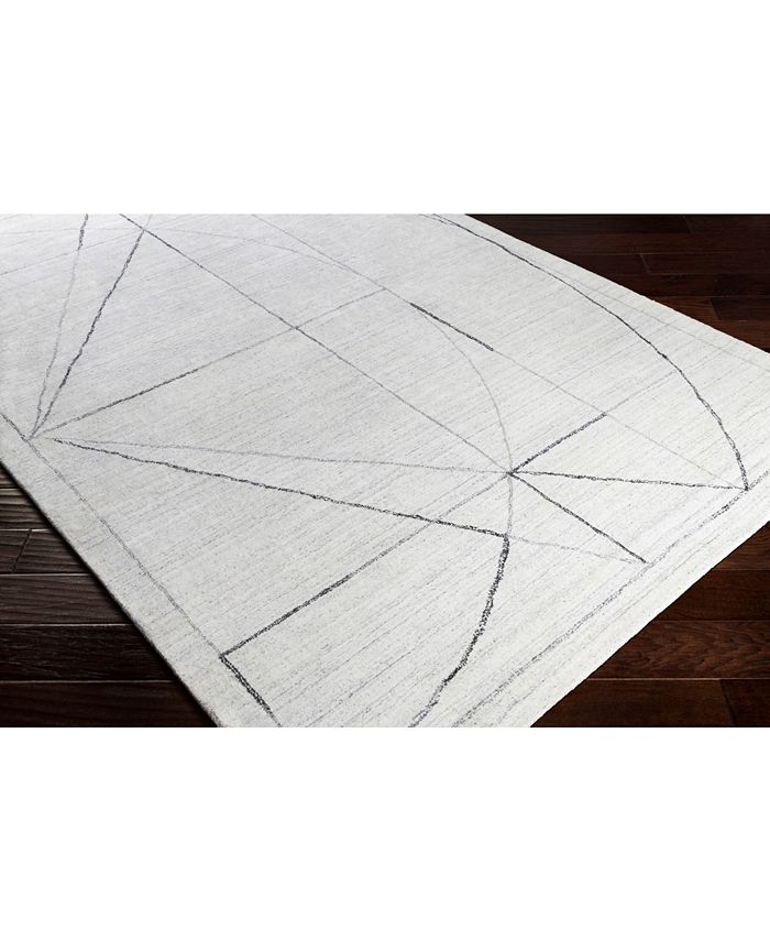Surya - Hightower HTW-3010 Medium Gray 4' x 6' Area Rug