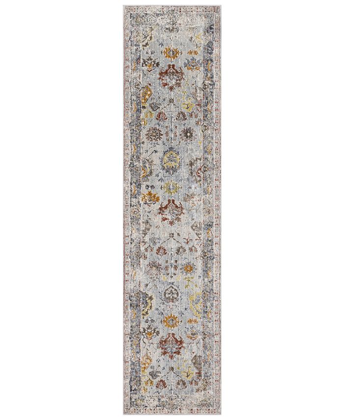 Surya - Liverpool LVP-2300 Charcoal 2'7" x 10'3" Runner Area Rug