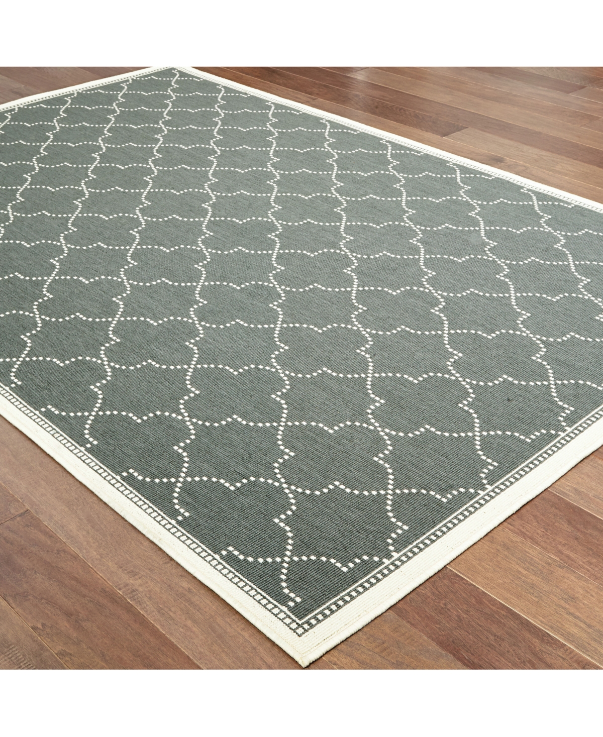 Oriental Weavers Marina 6025 Indoor/Outdoor Area Rug -Ivory