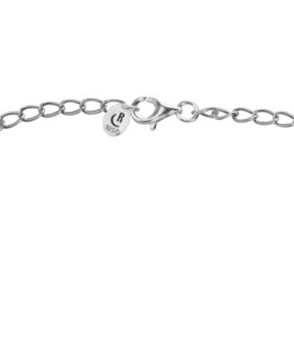 Macy's American West Textured Link Chain in Sterling Silver