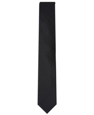 Men's Solid Texture Slim Tie, Created for Macy's