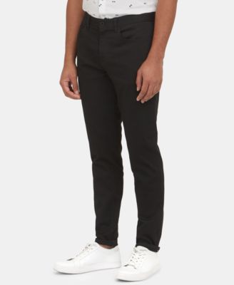 macys mens black pants