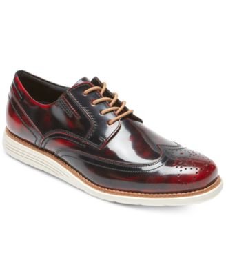 Chaussures Homme Rockport Total Motion Sport Wingtip - Marron - Modèle CI2660 - Neuves Avec Boîte