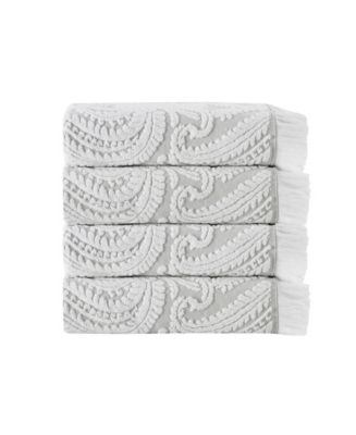 Enchante Home Laina Turkish Cotton Bath Towel Set of 4 - Beige 