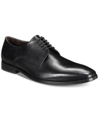 hugo boss mens black shoes