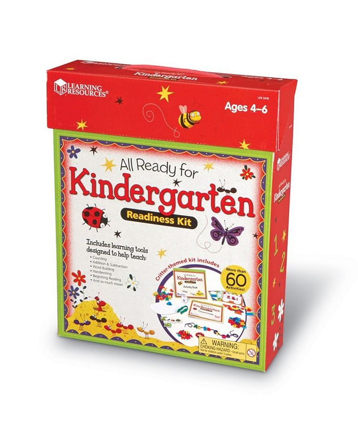 Learning Resources All Ready For Kindergarten Readiness Kit Macy's