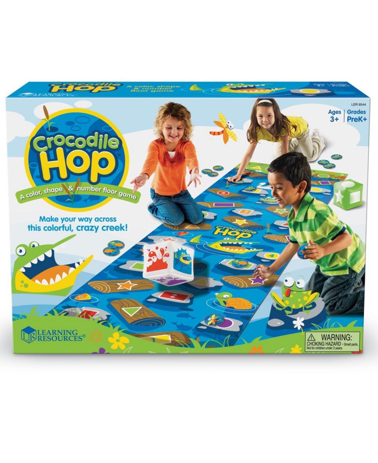 Детская игрушка Learning Resources Crocodile Hop Floor Game — фото 4