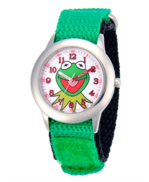 Disney Kermit Boys' Stainless Steel Time Teacher Watch