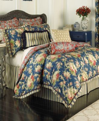 Waverly CLOSEOUT Sanctuary Rose Queen Comforter Set Macy S   11495066 Fpx.tif