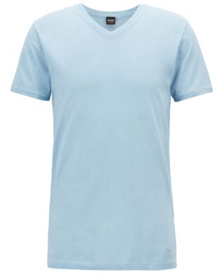 Hugo Boss - Men's Regular/Classic Fit V-Neck Cotton T-Shirt