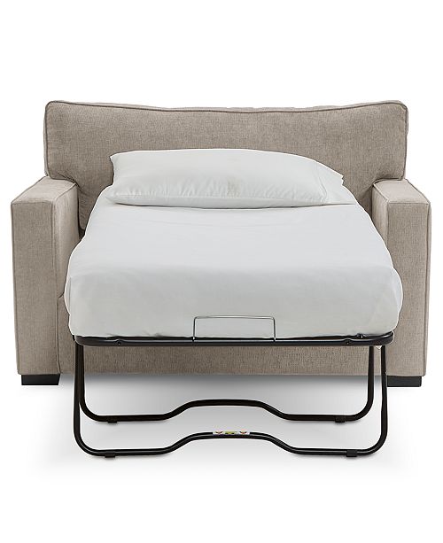 Furniture Radley 54" Fabric Chair Bed, Created for Macy's ...