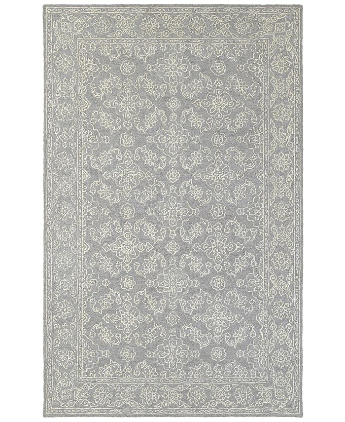 Oriental Weavers - Manor 81208 Gray/Stone 5' x 8' Area Rug