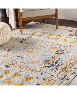 Venezia VNZ-2300 Mustard 7'10" x 10'3" Area Rug