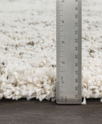 CLOSEOUT! Serengeti Shag SGT-2314 Taupe 5'3" x 7'3" Area Rug