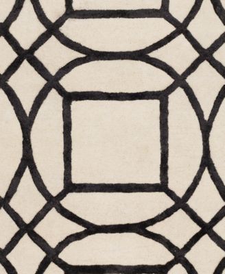 Surya - Skyline SKL-2032 Black 18" Square Swatch