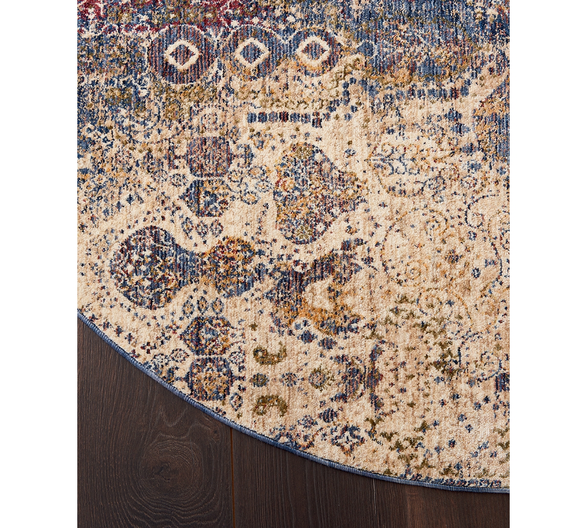 Mink Home Taza Lavar 5' Round Area Rug