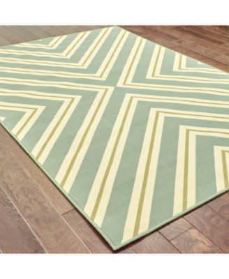 Oriental Weavers CLOSEOUT! Riviera 4589 3'7" x 5'6" Indoor/Outdoor Area Rug