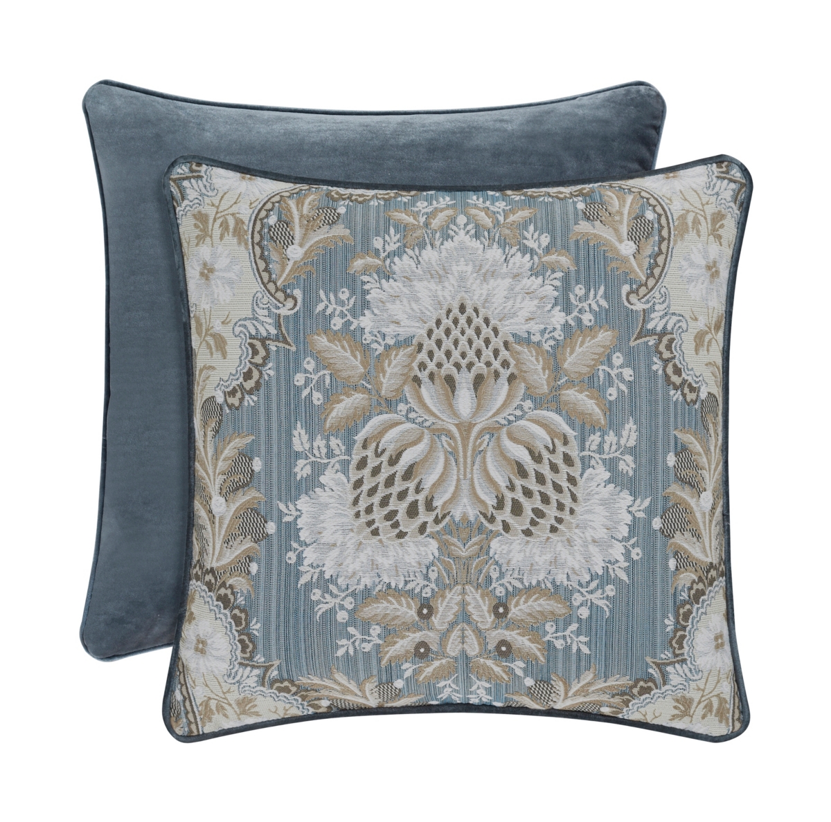 J Queen New York Crystal Palace Decorative Pillow, 18" x 18" Bedding