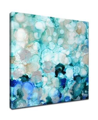 'Ocean Pearls II' Canvas Wall Art, 20x20"