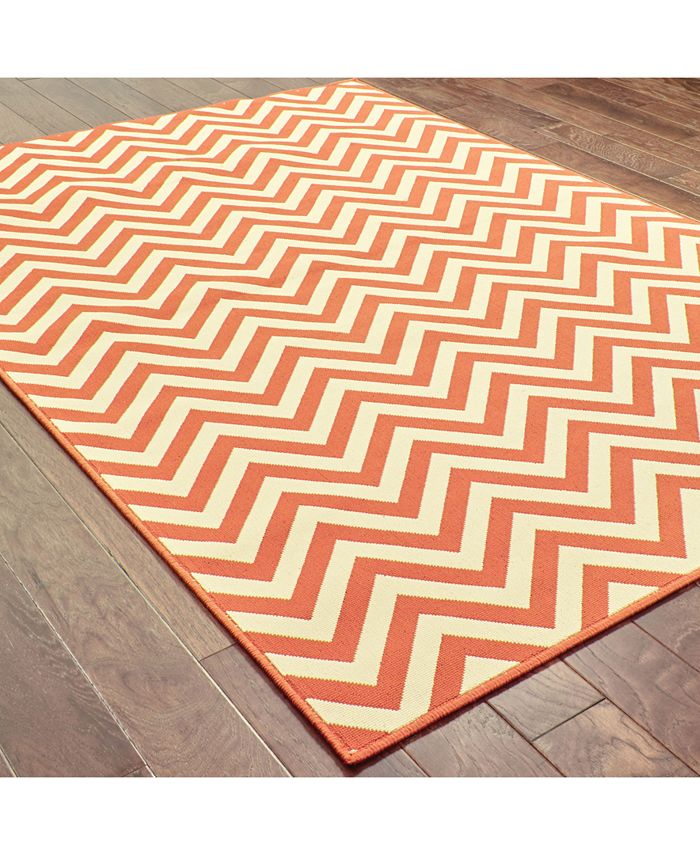 Oriental Weavers CLOSEOUT! Riviera 4593 6'7" x 9'6" Indoor/Outdoor Area