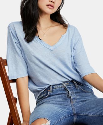 Free People - Head In The Clouds V-Neck Top