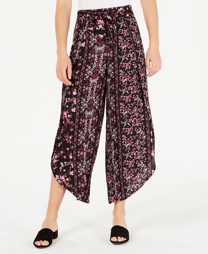 American Rag Juniors' Floral-Print Soft Pants, Created for Macy's - Macy's