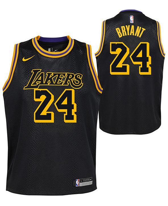 kobe lakers city jersey