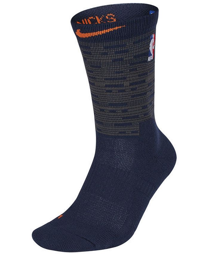 Nike New York Knicks City Edition Elite Crew Socks - Macy's