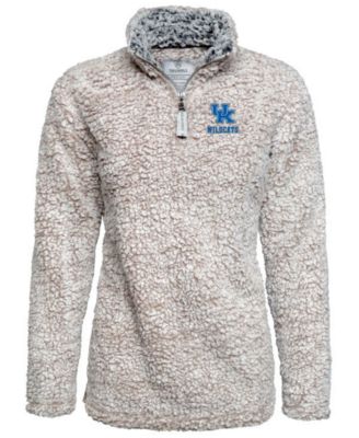 kentucky wildcats sherpa pullover