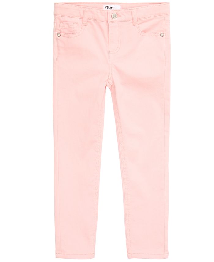 Epic Threads Toddler Girls Sateen Denim Jeans, Created for Macy's - Macy's