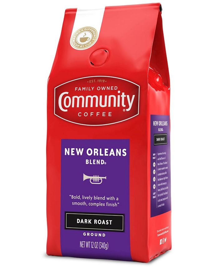 Community Coffee New Orleans Blend Special Dark Roast Premium Ground