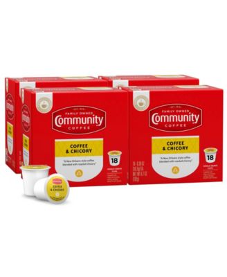 Community Coffee - CS-4: 18 CT SS CUPS COFF CHRY