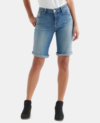 lucky brand denim bermuda shorts