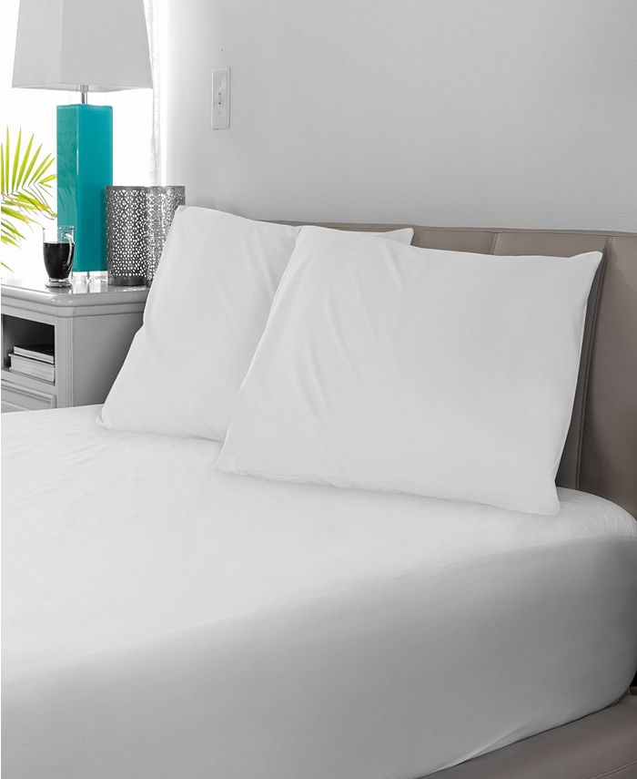 SensorPEDIC MicroShield Antiallergen Jumbo Pillow Protector Pair Macy's