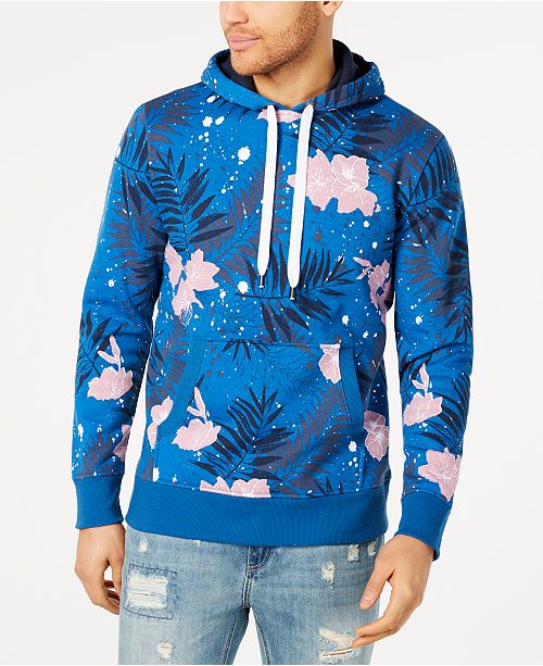 American Rag Men S Pop Regular Fit Floral Hoodie Created For