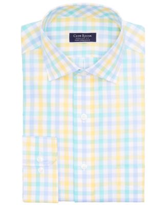 generous fit gingham school dress