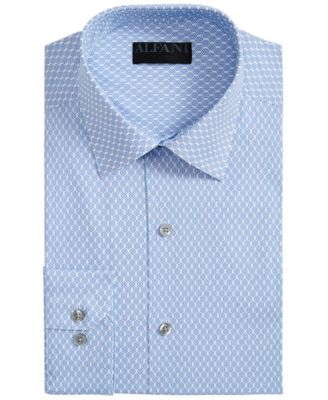 Men's Classic-Fit AlfaTech Honeycomb Shirt, Created for Macy's 