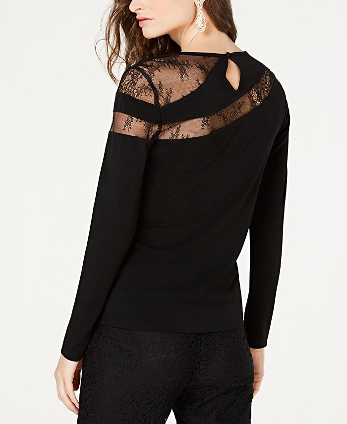 macy's inc long sleeve tops