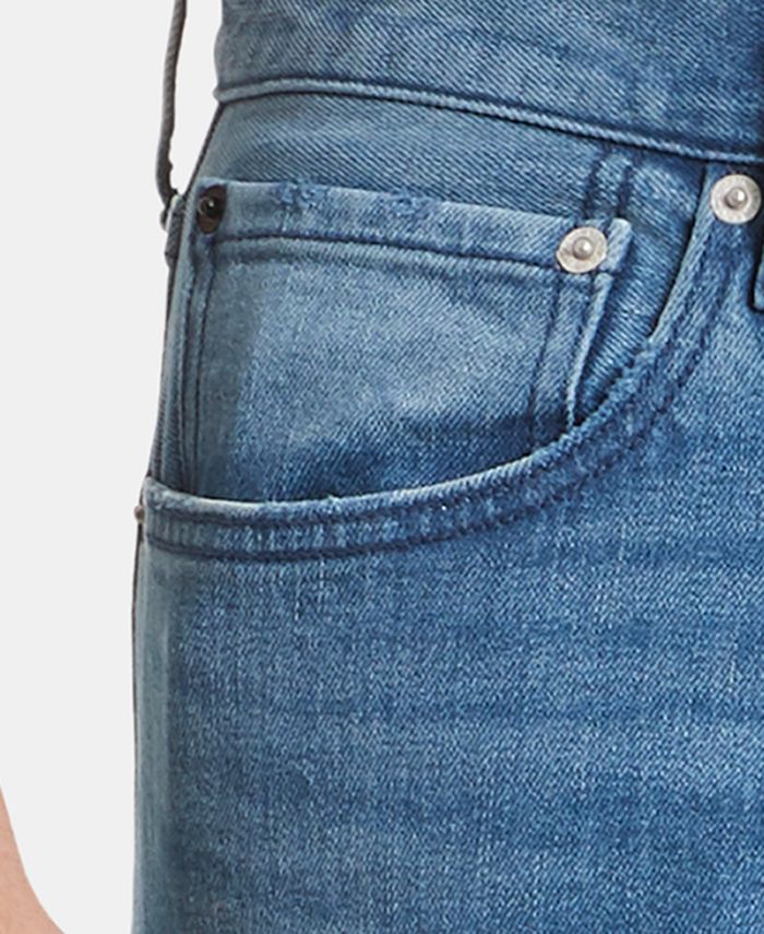 Calvin Klein Men's Straight Fit Stretch Jeans Blue Size 38X32