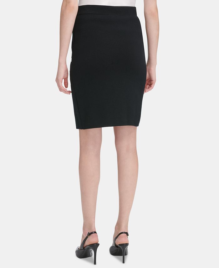 Calvin Klein Graphic Sweater Skirt & Reviews - Skirts - Women - Macy's